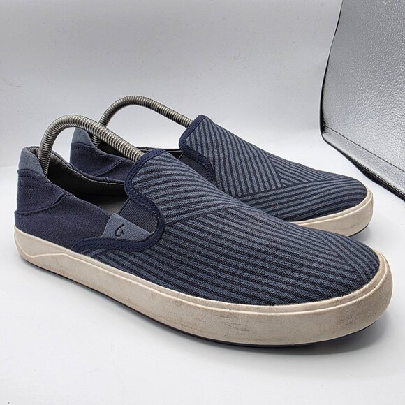 Olukai Lae\'ahi Lole Mens Size 9.5 Blue Slip On Sneaker Shoes Casual Comfort main image 9